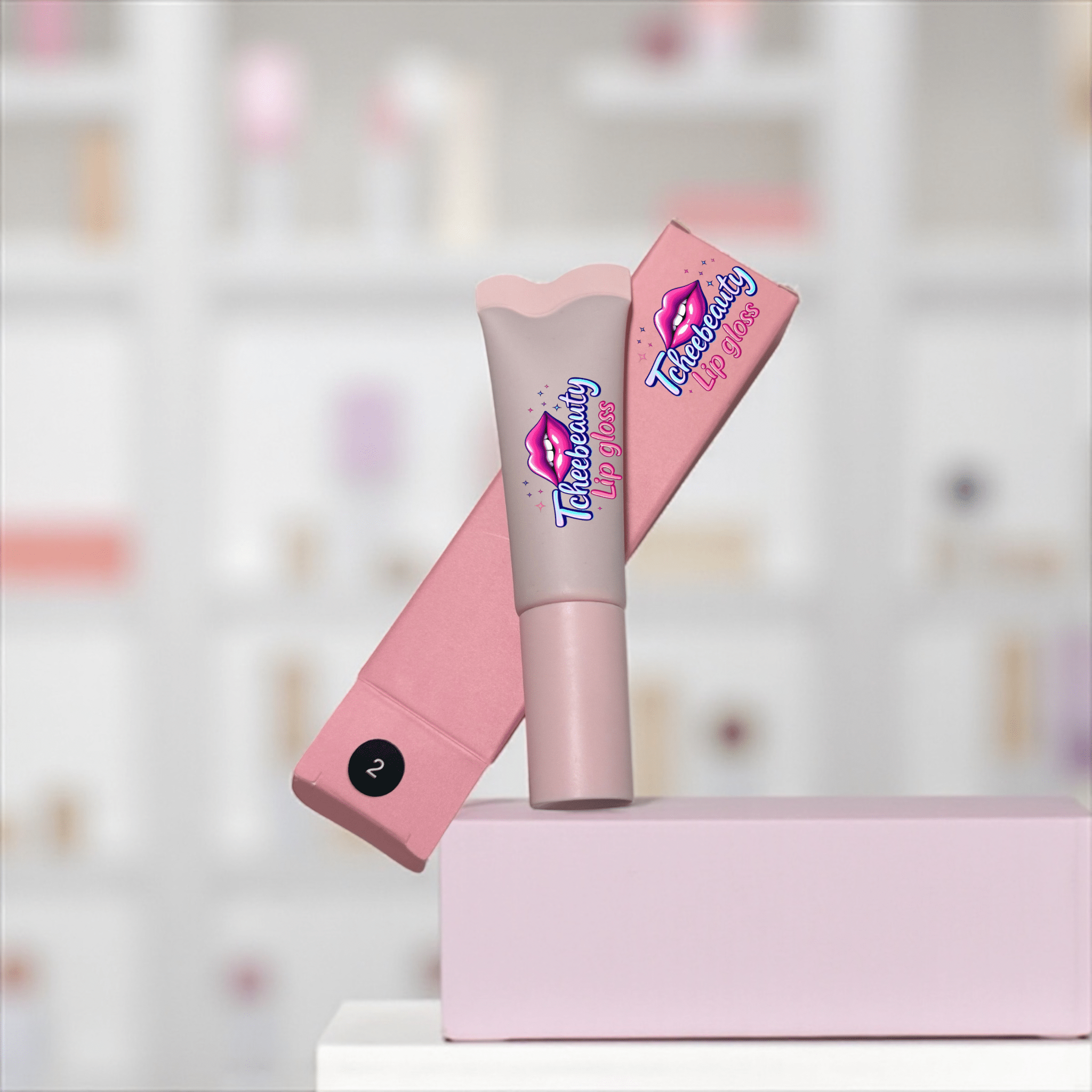 Strawberry Lip Gloss - Tcheebeauty Strawberry Lip GlossTcheebeauty.com